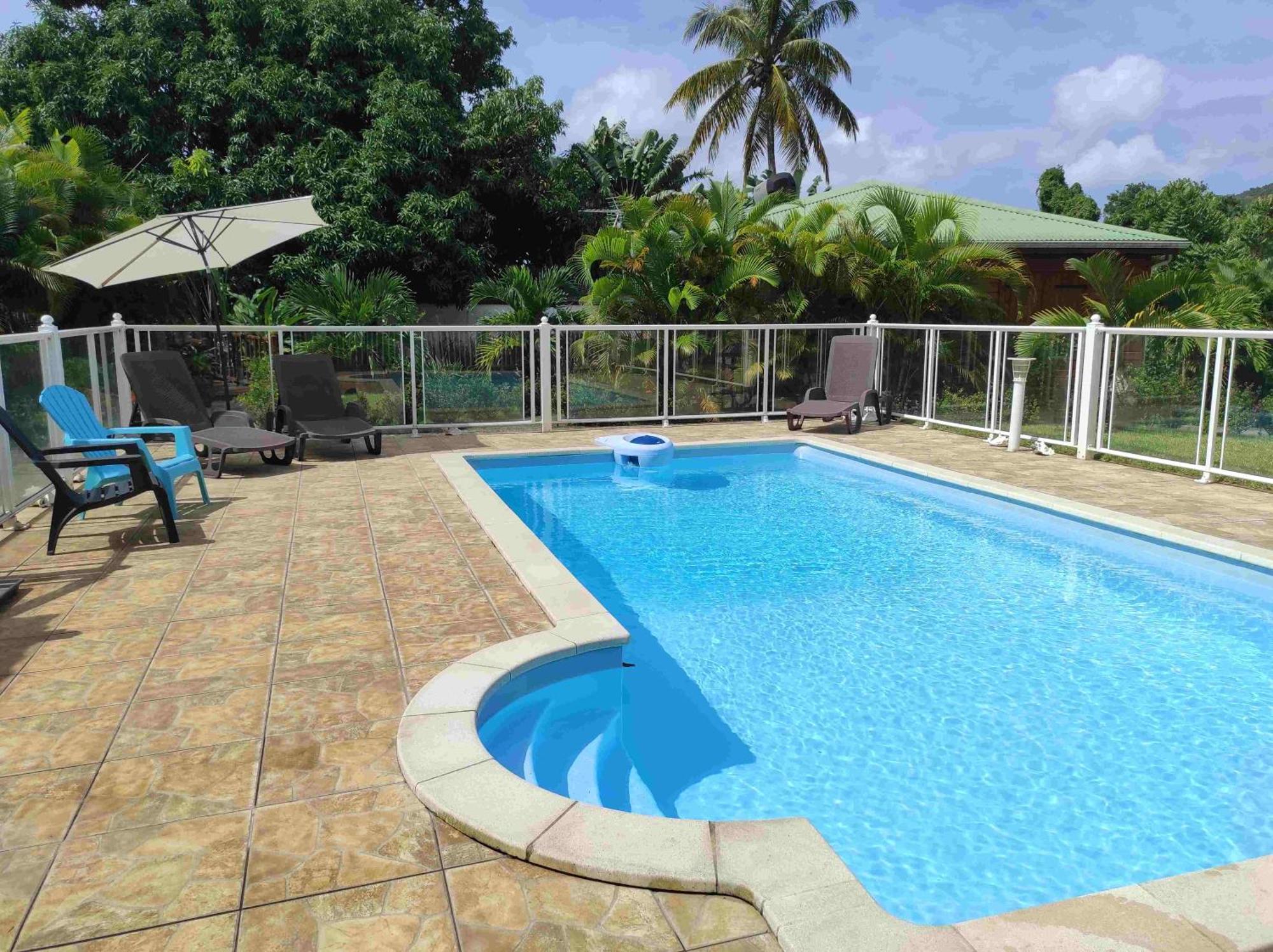 Le Tri Haut De Bellevue - Bungalow Heliconia Pointe-Noire Ngoại thất bức ảnh